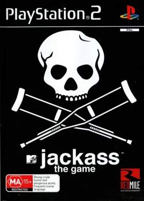 Jackass - The Game box cover front